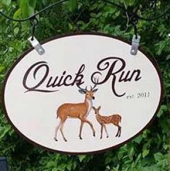 farm sign deer